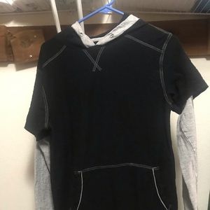 Long sleeve hoodie T-shirt